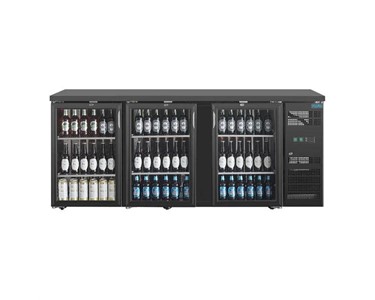 Polar - U-Series Back Bar Cooler - Triple Hinged Door