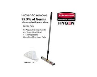 Rubbermaid - HYGEN Disposable Microfibre Mop Pads 150/Case