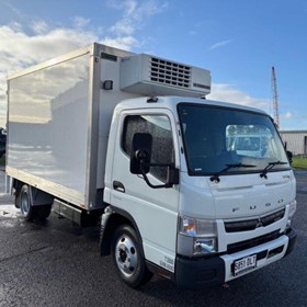 Used Refrigerated Truck 2021 Fuso Canter 515