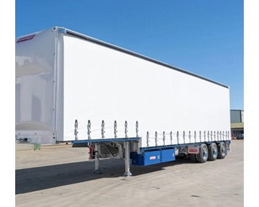 Barker Trailers - Drop Deck Curtainsider Trailers