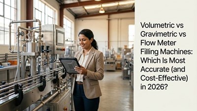 Volumetric vs Gravimetric vs Flow Meter Filling Machines: Which Is Most Accurate and Cost-Effective in 2026?