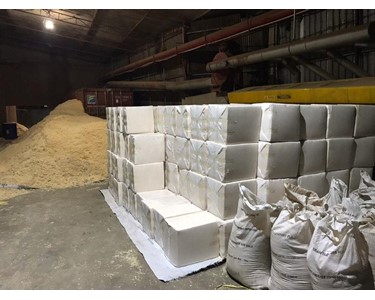 Enerpat - Universal Economic Rice Husk Bagging Press Baler Machine | HBA-B120