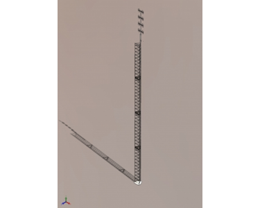 Australian Radio Towers | Single Section Free Standing Towers | FSLM75