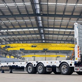 Tri Axle Drop Deck – 4m Widener