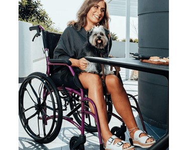 Aspire Vida X Folding Manual Wheelchair – Lightweight 135 kg