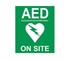 Defibs Plus - AED Signage | AED ‘On Site’ Window Sticker Large