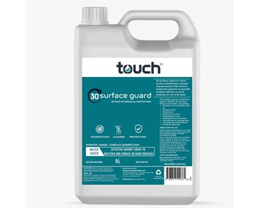 Touch Bio - Surface Disinfectant Spray - Surface Guard | 5L-Sanitiser | TGA Listed