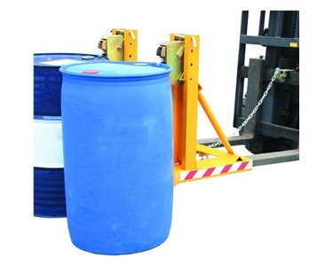 Mitaco - Drum Lifter Picker / Single or Double Parrot Beak /Forklift Attachment