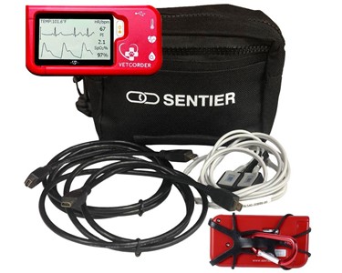 Sentier - Vet Vital Signs Monitor | Sentier Vetcorder Pro with Reflectance Kit