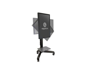 Ergotron - TV Cart | Neo-Flex® Mobile MediaCenter UHD | Adjustable TV Cart
