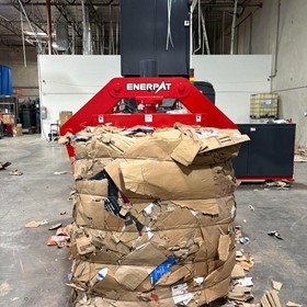 Horizontal Automatic Cardboard Baler
