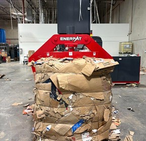 Horizontal Automatic Cardboard Baler