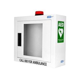 CardiACT CC-50 Alarmed AED Cabinet with Strobe Light