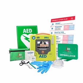 AED 3 Defibrillator Wall Bracket Bundle
