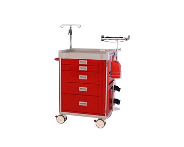 Select Patient Care - Emergency Cart | 5 Drawer - Package 1