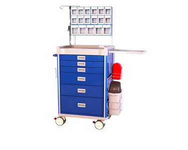 Select Patient Care - Anaesthetic Cart | Viva Sedate 6 Drawer Package