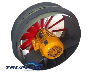 Truflow - Spray Booth Fan, Centre Flange | (457mm Dia) | Aef18 - .55kw | Ex'e