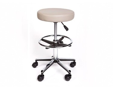 Confycare - Round Stool Premium With Foot Ring