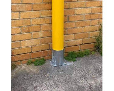 Bollard Base Only 90mm Surface Mounted Removable | B90-SM-REM-BASE