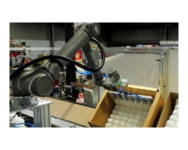 6 axis Palletising Robot Cell 2 ~ 3-meter infeed