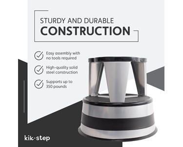 Kik-Step Rolling Step Stool