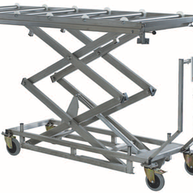 Mortuary Lifter Trolley for use with Standard Mortuary Fridges