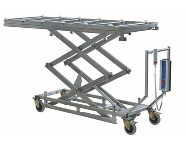Nuline - Mortuary Lifter Trolley for use with Standard Mortuary Fridges