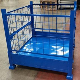 Standard Pallet Cage Storage-Collapsible / Foldable Sides / Stackable