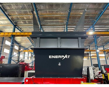 Enerpat - Twin Ram Plastic Film Baler for High Volume Recycling Operations