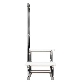 Two Step Stool With Handrail 140kg 