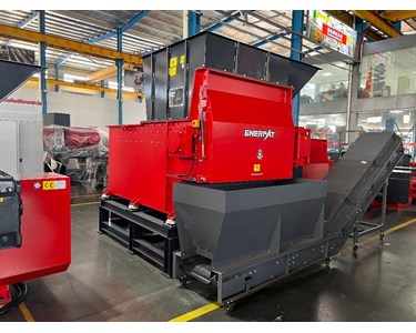 Enerpat - Single Shaft Shredder | Wood, Plastic & Industrial Waste Recycling