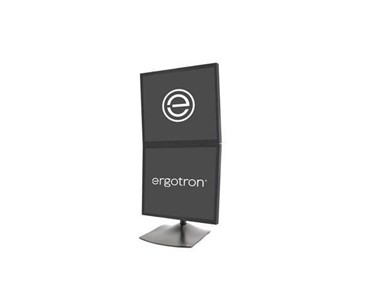 Ergotron - Monitor Mount | DS100 Dual-Monitor Desk Stand, Vertical