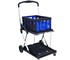 Mitaco Pty Ltd - 2 Tier Folding Trolley- 90kg Capacity- with 1 Collapsible Basket