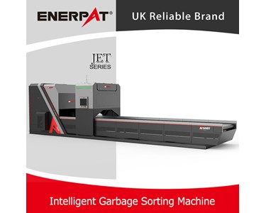 Enerpat - Plastic Bottles AI Sorting Machine | Coloured PET & HDPE