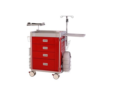 Select Patient Care - Emergency Cart | 4 Drawer - Package 3