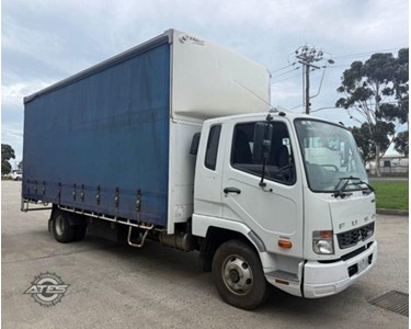 Used Curtainsider Truck | 2016 MITSUBISHI FUSO FIGHTER FK600 