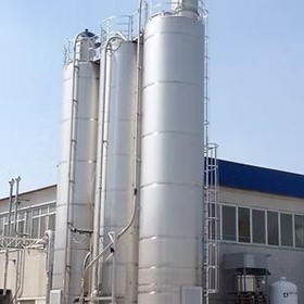 Food Silo Storage Solutions External Steel | RVO Food & Bakery