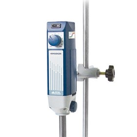 Homogeniser set complete with dispersing tool and stand