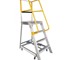 Gorilla - Aluminium Order Picker Platform Ladders | Series