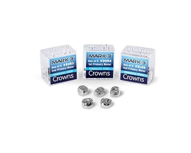 MARK3 - Stainless Steel Pedo Crowns 5/Box