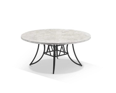 Royalle - Outdoor Dining Setting | Luna 160cm Round Table With Nivala Chairs 7pc