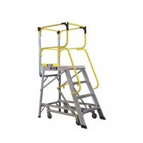 Aluminium Access Platform with Work Shelf Included