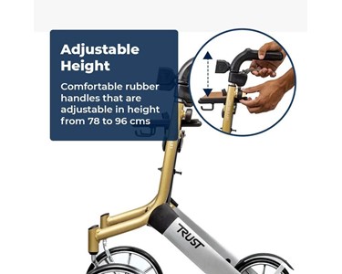 Mobility Wheelie Rollator Walker 6.4 kg | Trust Care
