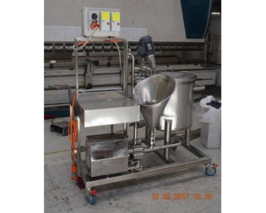 Custom Fabricated Stainless Steel Mix Stations