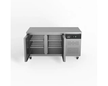 AG Equipment - 2 Door Worktop Fridge Stainless Steel | GNX2100TN