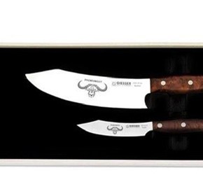 Knife Premium Cut Giesser 2 Piece Set – Tree Of Life Handle (Thuja) 