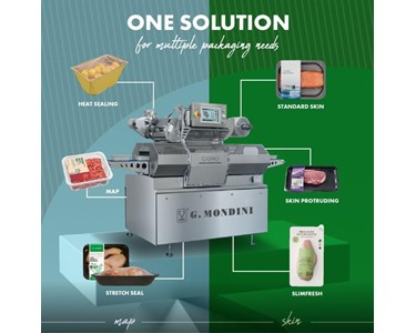 Mondini - Compact Fully Automatic Tray Sealer - Cigno