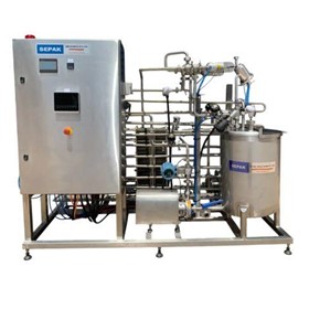 Milk Continuous Pasteuriser Machine | SP-Series 