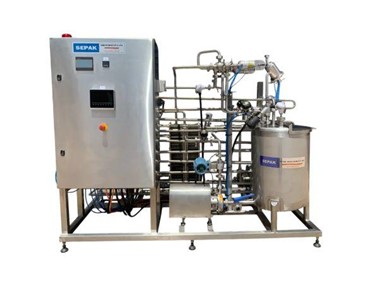 Milk Continuous Pasteuriser Machine | SP-Series 