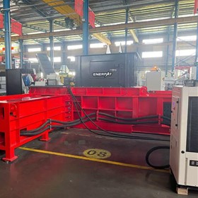 Dual Ram Aluminium Baler